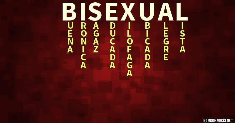 Acróstico bisexual