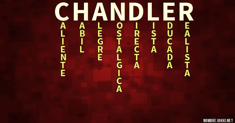 Acróstico chandler