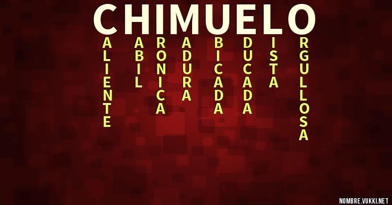 Acróstico chimuelo