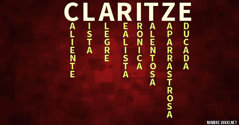 Acróstico claritze