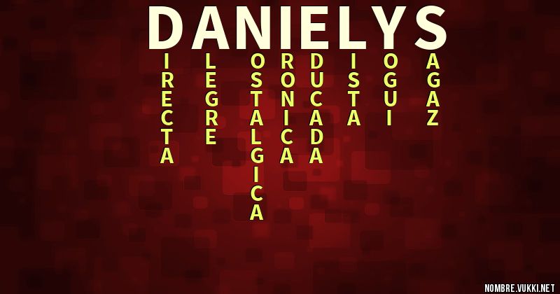 Acróstico danielys