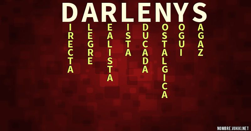 Acróstico darlenys