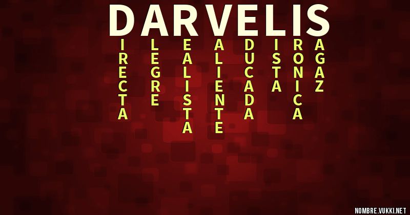 Acróstico darvelis