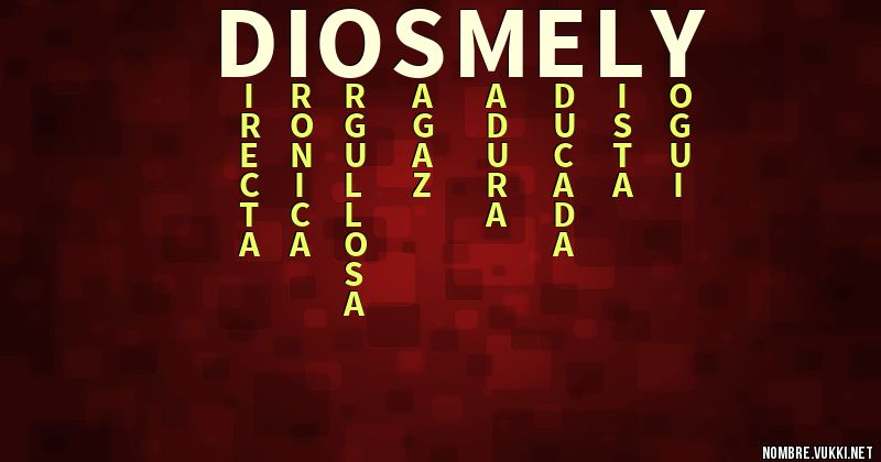 Acróstico diosmely