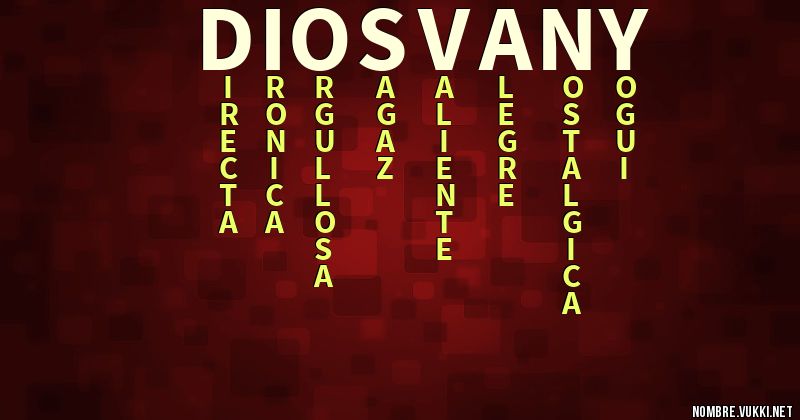 Acróstico diosvany
