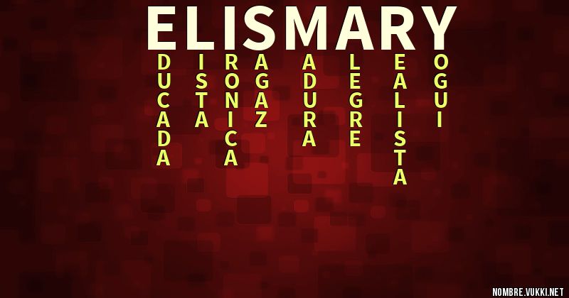 Acróstico elismary