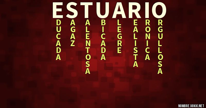 Acróstico estuario