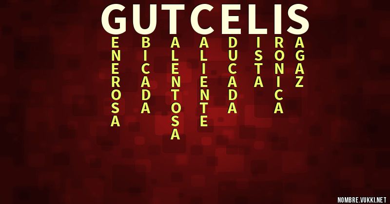 Acróstico gutcelis