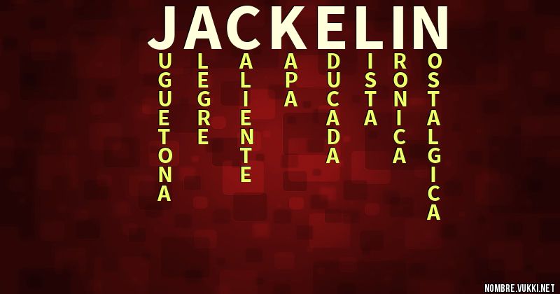 Acróstico jackelin