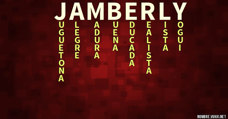 Acróstico jamberly