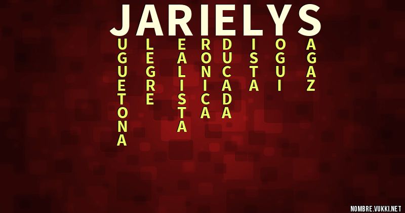 Acróstico jarielys