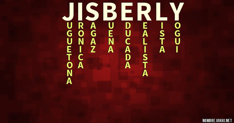 Acróstico jisberly