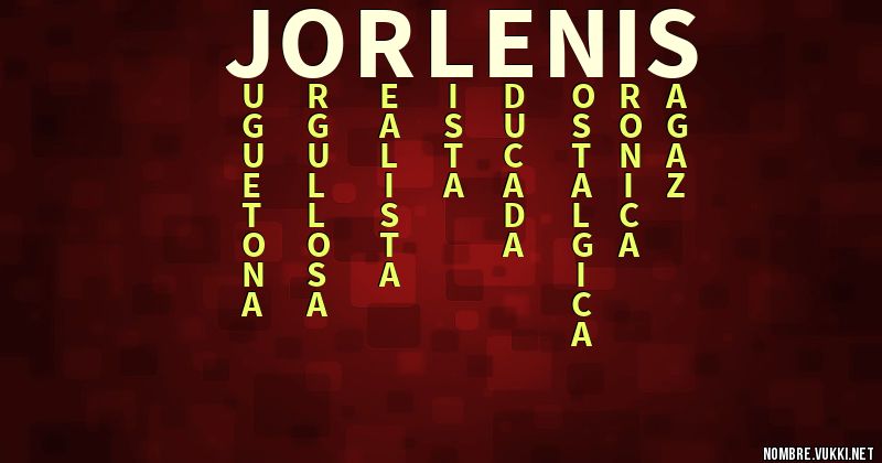 Acróstico jorlenis