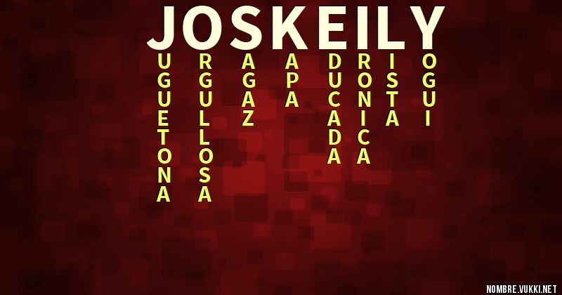 Acróstico joskeily