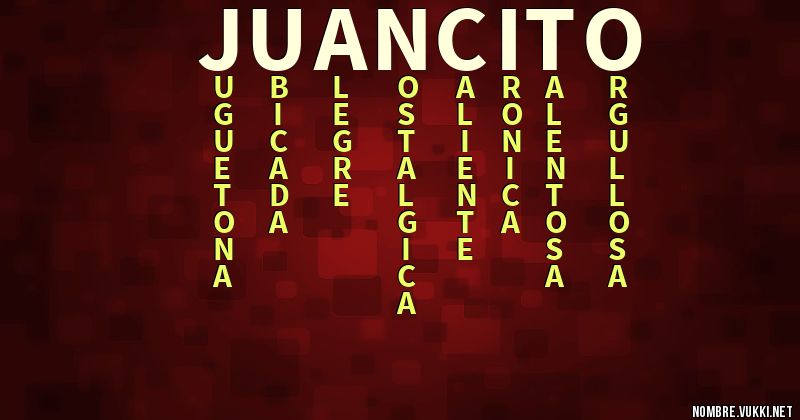 Acróstico juancito