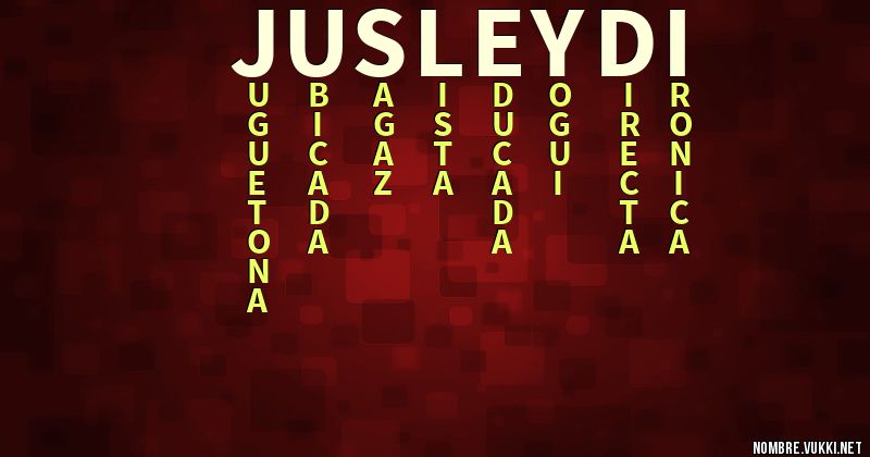 Acróstico jusleydi