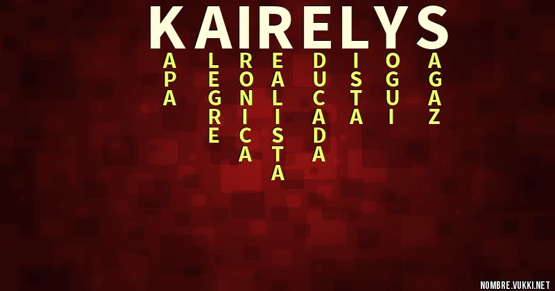 Acróstico kairelys