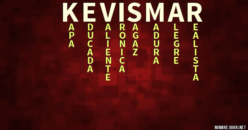 Acróstico kevismar