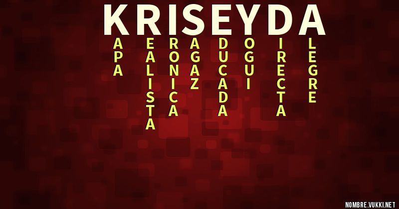 Acróstico kriseyda