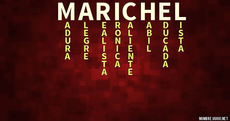Acróstico marichel