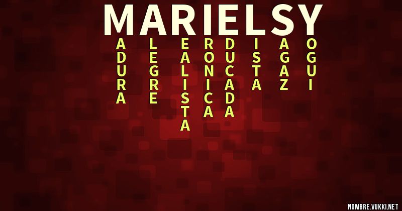 Acróstico marielsy