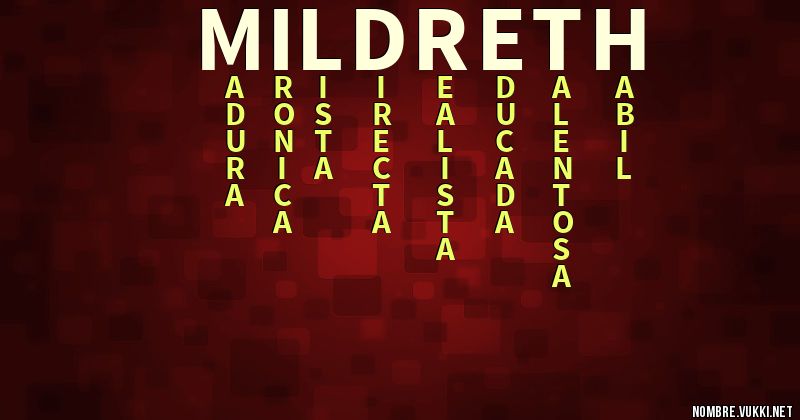 Acróstico mildreth