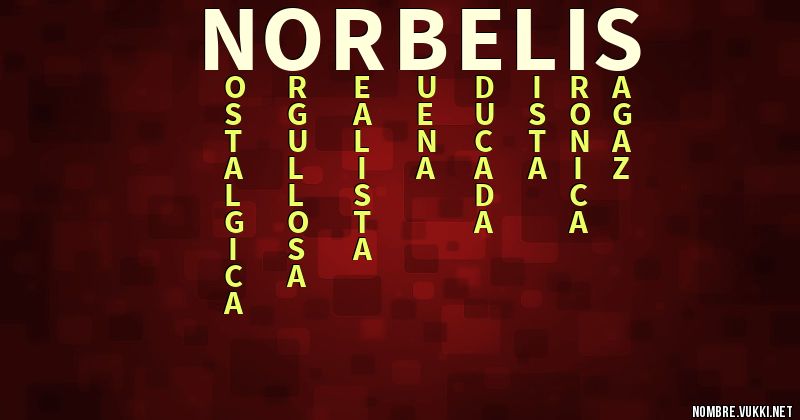 Acróstico norbelis