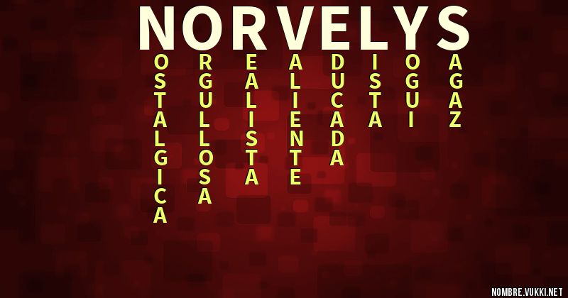 Acróstico norvelys