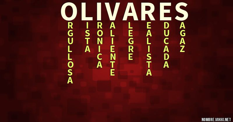 Acróstico olivares