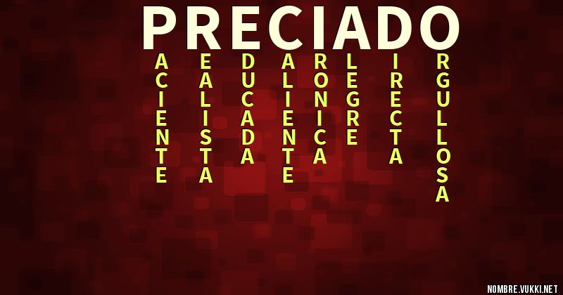 Acróstico preciado