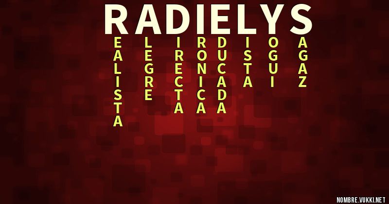 Acróstico radielys