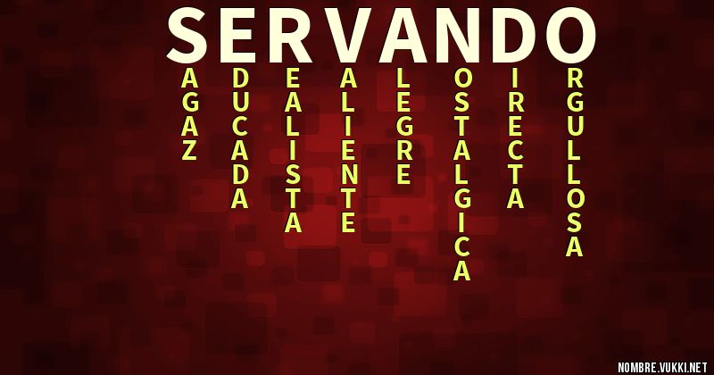 Acróstico servando