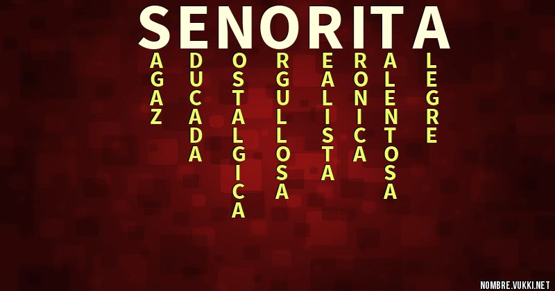 Qué significa seÑorita