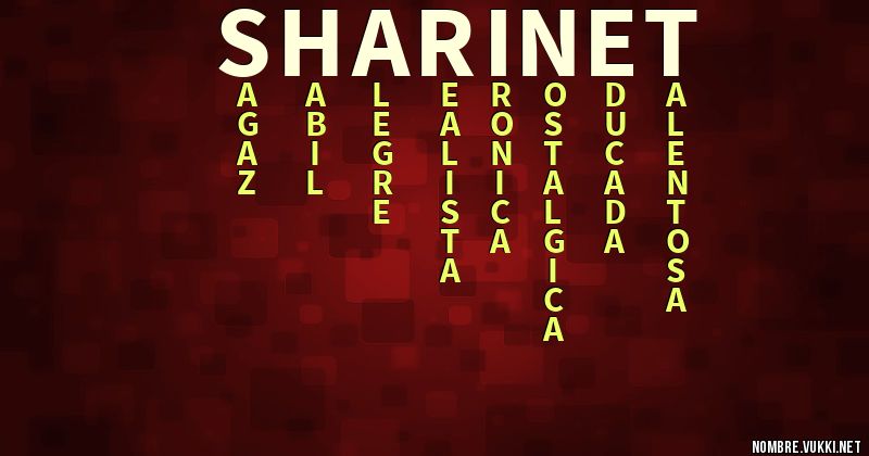 Acróstico sharinet