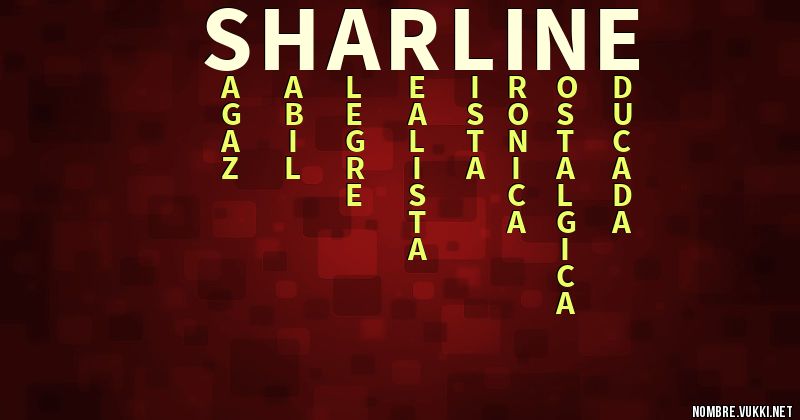 Acróstico sharline
