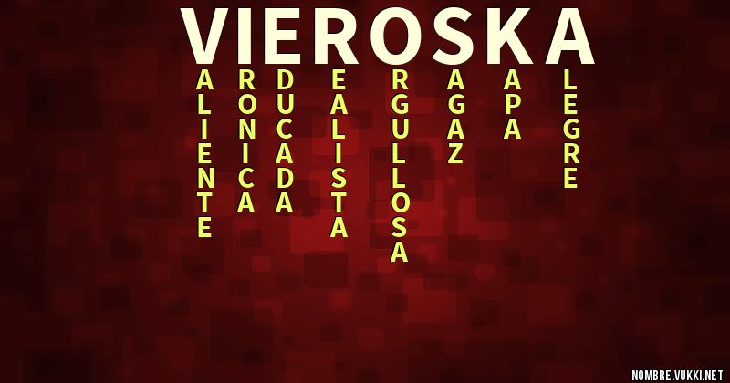 Acróstico vieroska