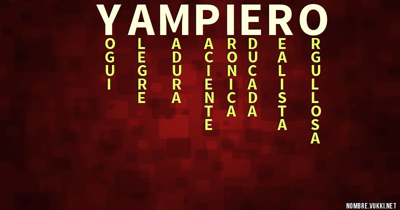 Acróstico yampiero