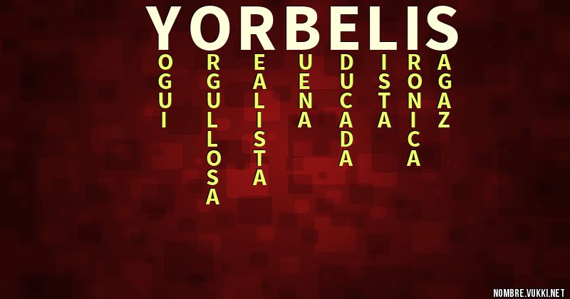 Acróstico yorbelis