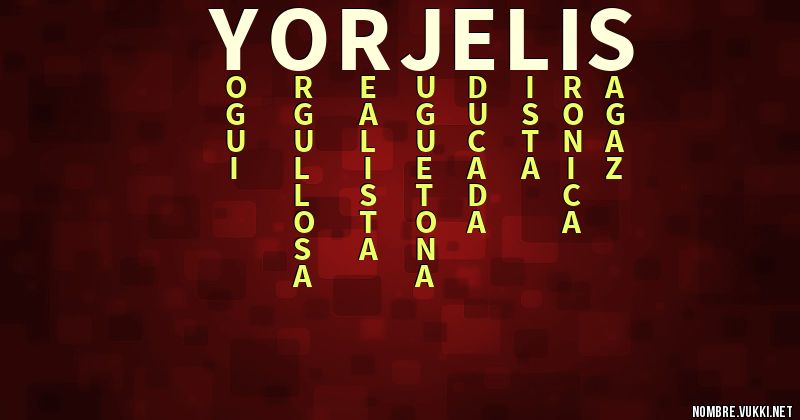 Acróstico yorjelis