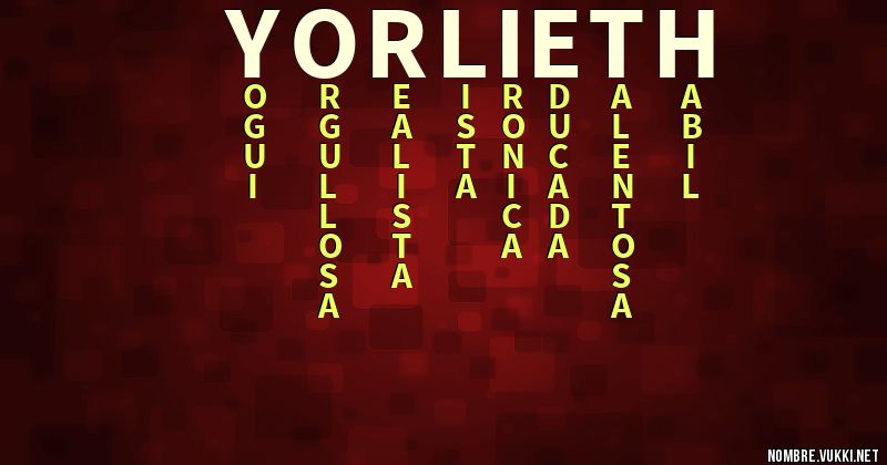 Acróstico yorlieth