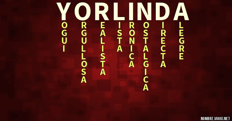 Acróstico yorlinda