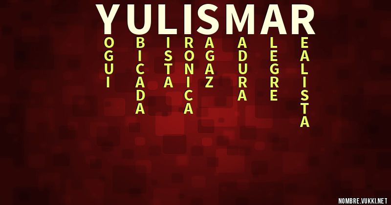 Acróstico yulismar