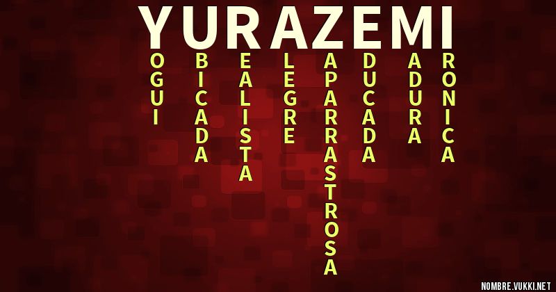 Acróstico yurazemi