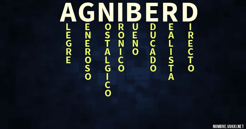 Acróstico agniberd