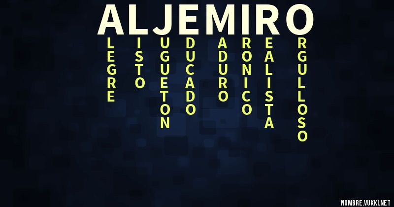 Acróstico aljemiro