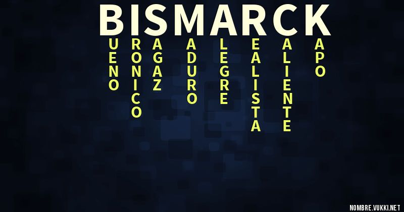Acróstico bismarck