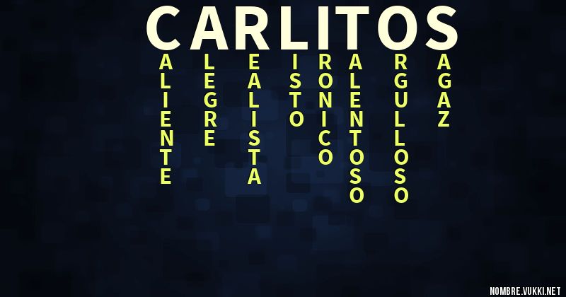 Acróstico carlitos