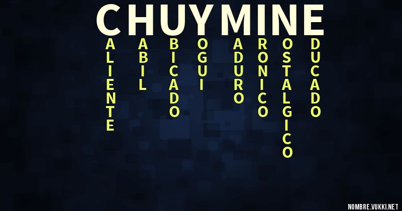 Acróstico chuymine