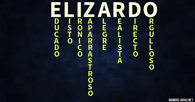 Acróstico elizardo