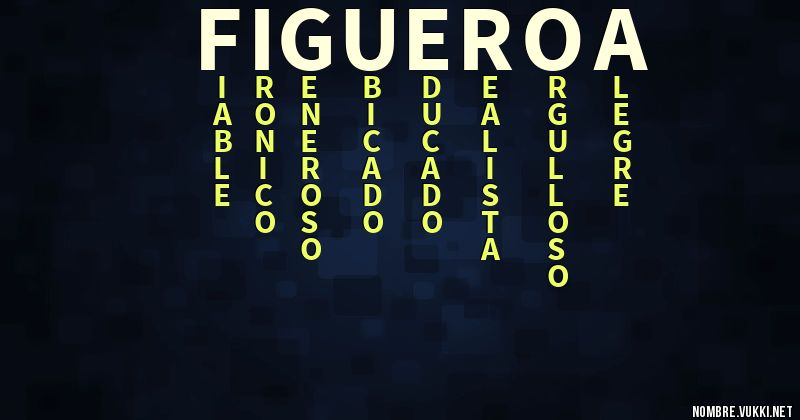 Acróstico figueroa